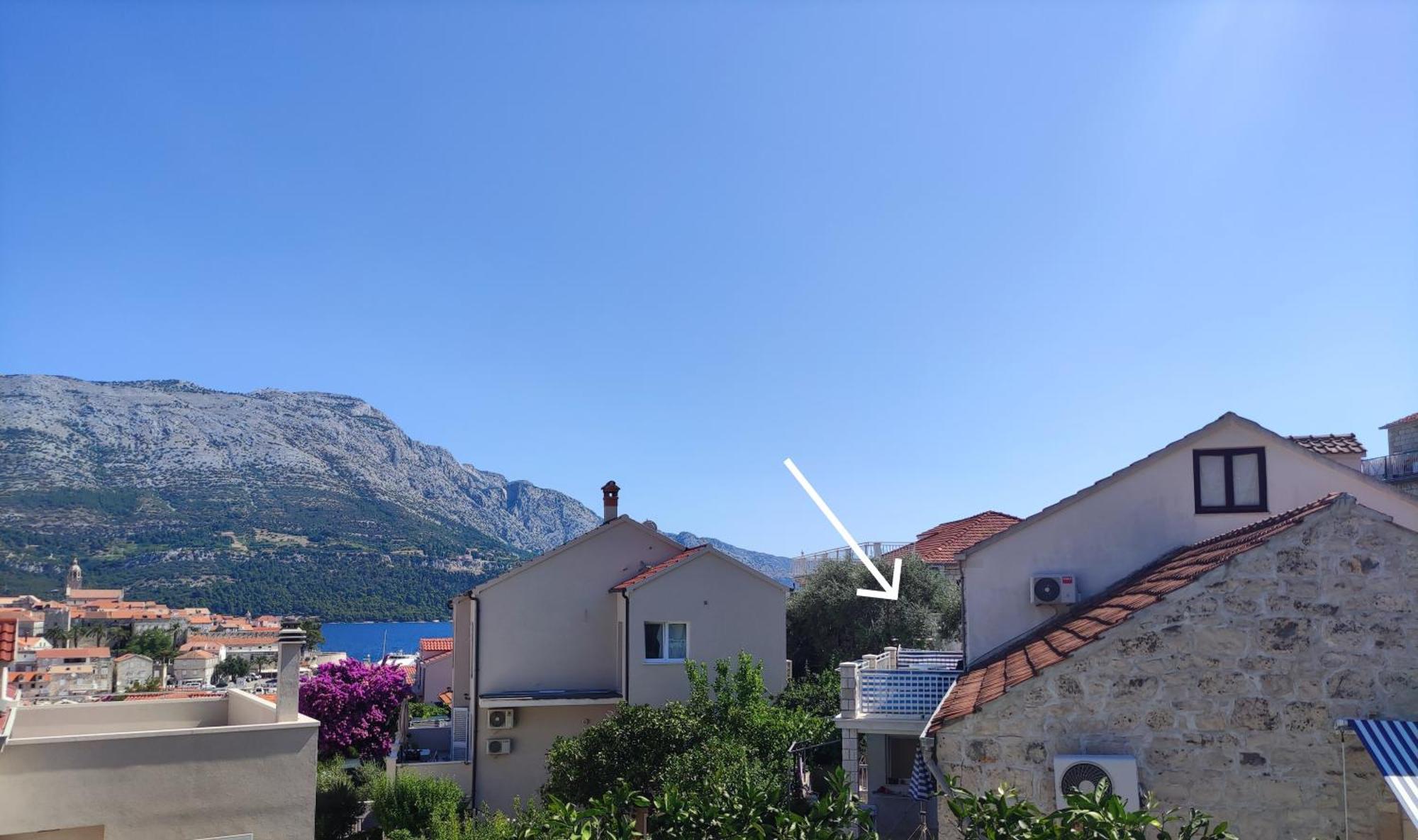 Apartments Blue Sky Korčula Buitenkant foto